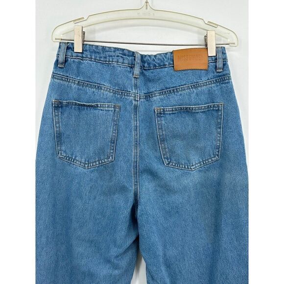 Missguided Hi Waisted Mom Jeans Womens 2T Tall High Rise Tapered Leg - Picture 8 of 10